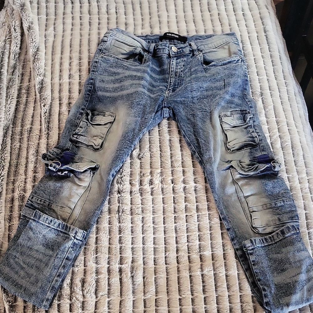 SOLUTUS 32x32 Jeans - Picture 2 of 4